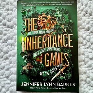 The Inheritance Games by Jennifer Lynn Barnes - Green Cover